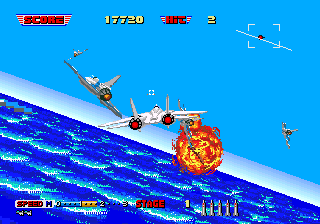 After Burner Complete screenshot 2 for Mega Drive 32X